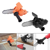 Maxbell Electric Chain Saw Woodworking Cutter for Logging Trimming Wood Cutting Orange