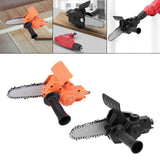 Maxbell Electric Chain Saw Woodworking Cutter for Logging Trimming Wood Cutting Orange