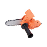 Maxbell Electric Chain Saw Woodworking Cutter for Logging Trimming Wood Cutting Orange