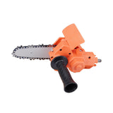 Maxbell Electric Chain Saw Woodworking Cutter for Logging Trimming Wood Cutting Orange