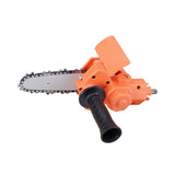 Maxbell Electric Chain Saw Woodworking Cutter for Logging Trimming Wood Cutting Orange