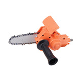 Maxbell Electric Chain Saw Woodworking Cutter for Logging Trimming Wood Cutting Orange