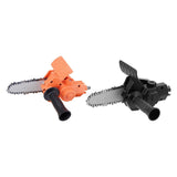 Maxbell Electric Chain Saw Woodworking Cutter for Logging Trimming Wood Cutting Orange