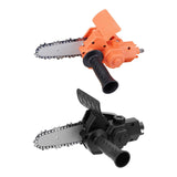 Maxbell Electric Chain Saw Woodworking Cutter for Logging Trimming Wood Cutting Orange