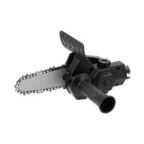 Maxbell Electric Chain Saw Woodworking Cutter for Logging Trimming Wood Cutting Black