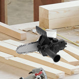 Maxbell Electric Chain Saw Woodworking Cutter for Logging Trimming Wood Cutting Black