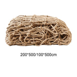 Maxbell Safe Net Multipurpose Hemp Rope Cargo Net for Plants Garden Indoor Outdoor 2mx5m