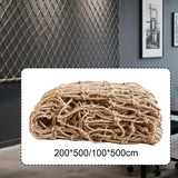 Maxbell Safe Net Multipurpose Hemp Rope Cargo Net for Plants Garden Indoor Outdoor 2mx5m