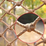 Maxbell Safe Net Multipurpose Hemp Rope Cargo Net for Plants Garden Indoor Outdoor 1mx5m