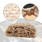 Maxbell Safe Net Multipurpose Hemp Rope Cargo Net for Plants Garden Indoor Outdoor 1mx5m