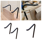 Maxbell Workbench Holdfast Clamp Angle Clamp Fixer for Routing Workshop Shelves a pair
