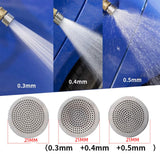 Maxbell Pressure Washer Spray Nozzle Stainless Steel for Garden Cleaning Car Washing