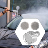 Maxbell Pressure Washer Spray Nozzle Stainless Steel for Garden Cleaning Car Washing