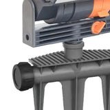 Maxbell Adjustable Oscillating Sprinkler Lightweight Multifunctional with 16 Nozzles