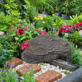 Maxbell Aquarium Mountain View Stone Fish Tank Decor for Lawn Garden Micro Landscape 35x21x15cm
