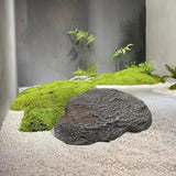 Maxbell Aquarium Mountain View Stone Fish Tank Decor for Lawn Garden Micro Landscape 35x21x15cm