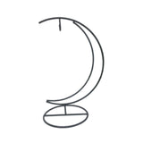 Maxbell Metal Moon Shaped Stand Holder Sturdy 9.6inch Tall Accessory Multifunctional