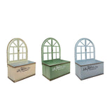 Maxbell Metal Wall Planter Vintage Wall Vase Iron Plant Holder for Home Country Wall Beige white