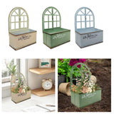 Maxbell Metal Wall Planter Vintage Wall Vase Iron Plant Holder for Home Country Wall Beige white