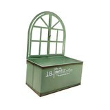 Maxbell Metal Wall Planter Vintage Wall Vase Iron Plant Holder for Home Country Wall Green