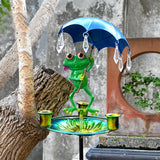 Maxbell Bird Feeder Weather Resistance Detachable Creative Bird Food Tray