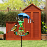 Maxbell Bird Feeder Weather Resistance Detachable Creative Bird Food Tray