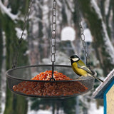 Maxbell Hanging Bird Feeder Multifunction Practical Metal Mesh for Outside Yard