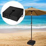 Maxbell Square Umbrella Base Weight Sturdy Sandbag for Courtyard Garden Parasol Base