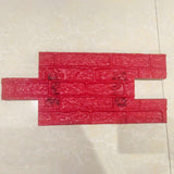 Maxbell Realistic Texture Concrete Stamp Sturdy Floor Concrete Seamless Stamp