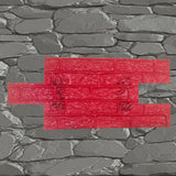 Maxbell Realistic Texture Concrete Stamp Sturdy Floor Concrete Seamless Stamp