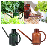 Maxbell Watering Can Decorative 1L Garden Water Can for Greenhouse Flowers Courtyard Green
