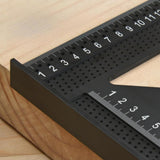 Maxbell Triangle Ruler Woodworking Carpenter Square for Remodeling Projects Workshop