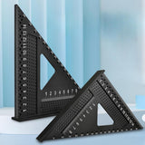 Maxbell Triangle Ruler Woodworking Carpenter Square for Remodeling Projects Workshop