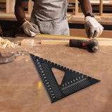 Maxbell Triangle Ruler Woodworking Carpenter Square for Remodeling Projects Workshop