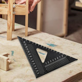 Maxbell Triangle Ruler Woodworking Carpenter Square for Remodeling Projects Workshop