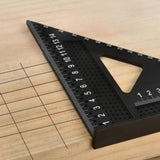 Maxbell Triangle Ruler Woodworking Carpenter Square for Remodeling Projects Workshop