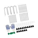 Maxbell Garden Cucumber Trellis for Fruit Vegetable for Raised Bed Metal Pea Trellis