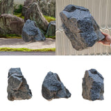 Maxbell Artificial Faux Landscape Rock Lightweight Multifunctional Garden Decoration 33x23x23cm