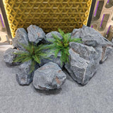 Maxbell Artificial Faux Landscape Rock Lightweight Multifunctional Garden Decoration 33x23x23cm