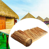 Maxbell Straw Roof Thatch Simulated Multifunctional Ornament Carpet for Garden Patio