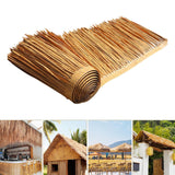 Maxbell Straw Roof Thatch Simulated Multifunctional Ornament Carpet for Garden Patio