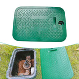 Maxbell Valve Box Cover Lid Sturdy Replacement for Farm Outside Irrigation Grassland 43.5cm