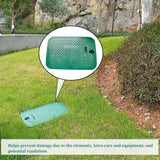 Maxbell Valve Box Cover Lid Sturdy Replacement for Farm Outside Irrigation Grassland 43.5cm