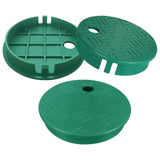 Maxbell Valve Box Cover Lid Round Sprinkler Irrigation Valve Box Lid for Underground 6 inch