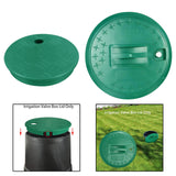 Maxbell Valve Box Cover Lid Round Sprinkler Irrigation Valve Box Lid for Underground 6 inch