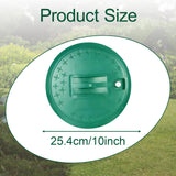 Maxbell Valve Box Cover Lid Round Sprinkler Irrigation Valve Box Lid for Underground 10 inch