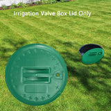 Maxbell Valve Box Cover Lid Round Sprinkler Irrigation Valve Box Lid for Underground 10 inch