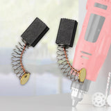 Maxbell 2Pcs Carbon Brush 3cmx0.8cm Parts for Electrical Drill Polishing Machine