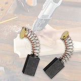 Maxbell 2Pcs Carbon Brush 3cmx0.8cm Parts for Electrical Drill Polishing Machine