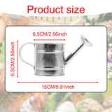 Maxbell 5 Pieces Small Watering Cans Garden Water Kettles for Office Yard Houseplant